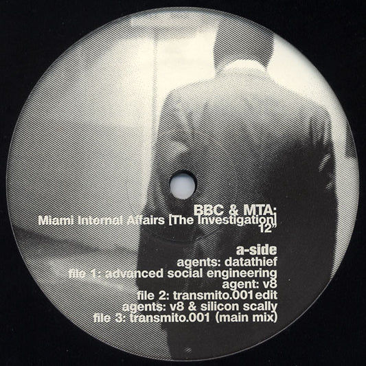 Various - BBC & MTA: Miami Internal Affairs (The Investigation) vinyl record, 12" (Very Good Plus (VG+)) | Lulo Records