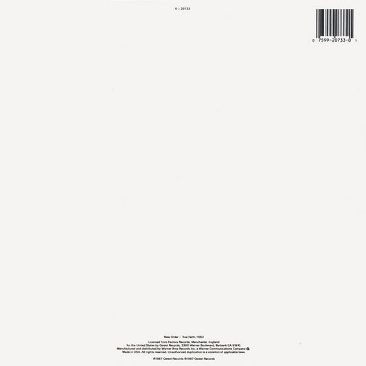 New Order : True Faith / 1963 (12", SRC)