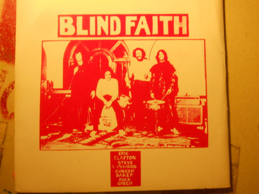 Blind Faith (2) : Recorded Live Along The U.S. Tour (LP, Unofficial, W/Lbl)