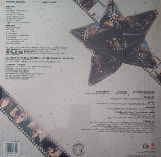 The Dead Milkmen : Bucky Fellini (LP, Album, Club)