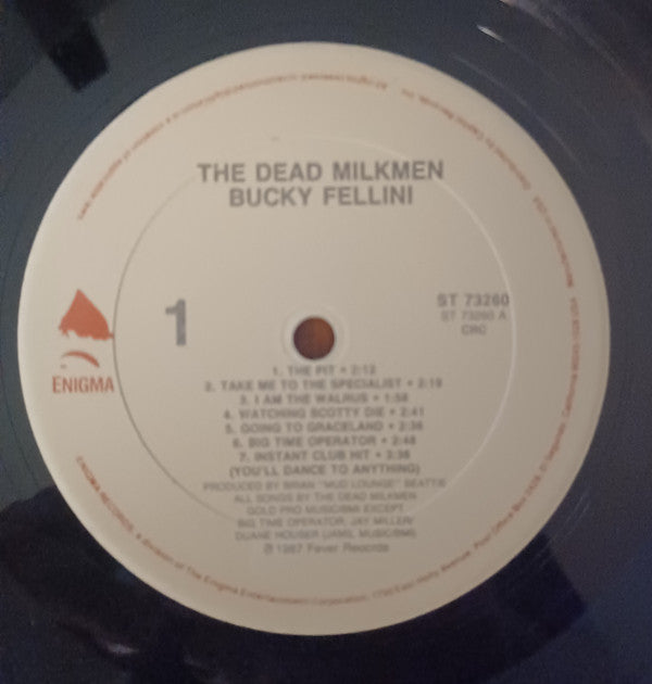 The Dead Milkmen : Bucky Fellini (LP, Album, Club)