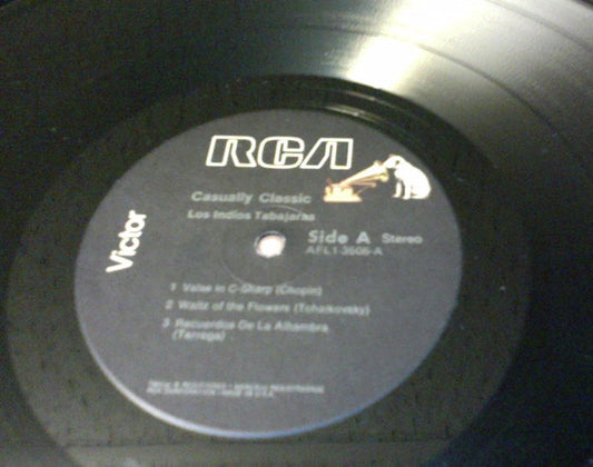 Los Indios Tabajaras - Casually Classic vinyl record, LP (Mint (M)) | Lulo Records