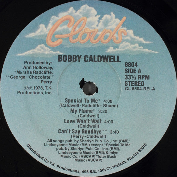 Bobby Caldwell : Bobby Caldwell (LP, Album, She)