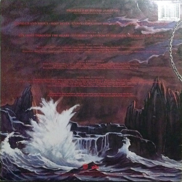 Dio (2) : Holy Diver (LP, Album, Jac)
