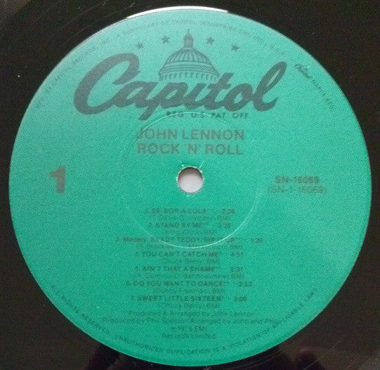 John Lennon : Rock 'N' Roll (LP, Album, RE, Jac)