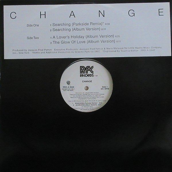 Change : Searching (12", Promo)