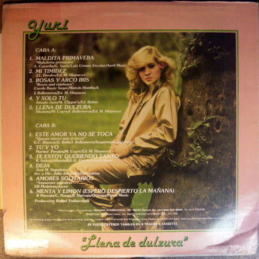 Yuri (3) : Llena De Dulzura (LP, Album)