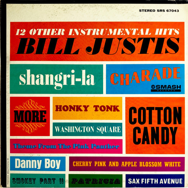 Bill Justis : 12 Other Instrumental Hits (LP, Album)