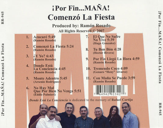 Maña : Por Fin...Maña! Comenzo La Fiesta (CD, Album)