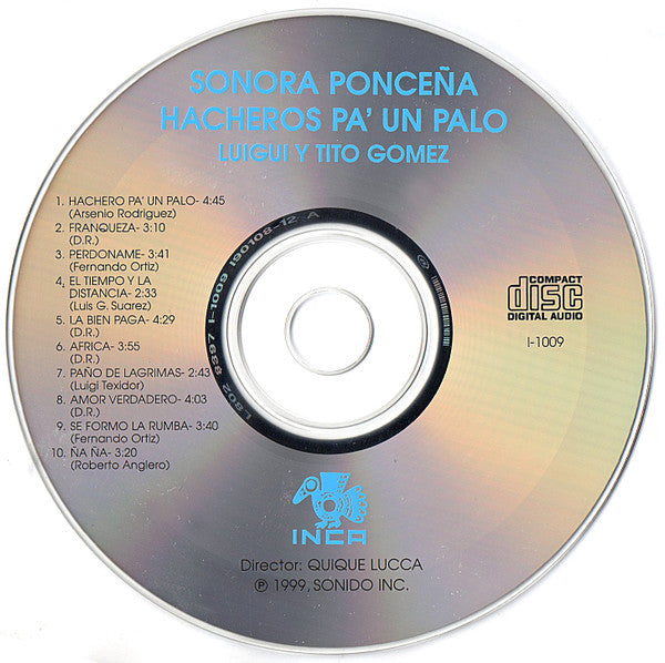 La Sonora Ponceña : Hacheros Pa' Un Palo (CD, Album, RE)