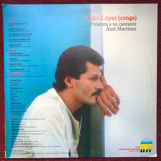Pedro Conga : Cantando Axel Martinez (LP, Album)