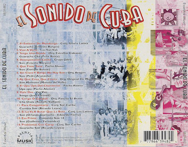 Various : El Sonido de Cuba - 14 Hot Performances Featuring: (CD, Comp)