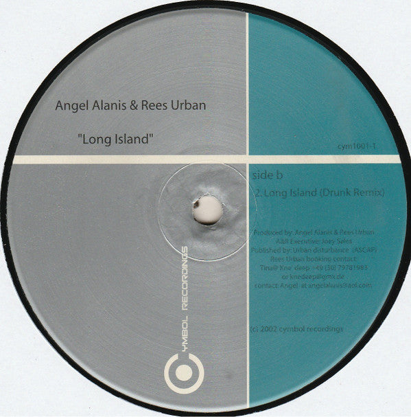 Angel Alanis & Rees Urban : Long Island (12")