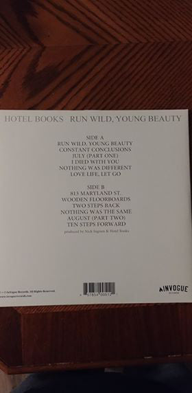 Hotel Books : Run Wild, Young Beauty (LP, Clo)