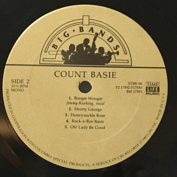 Count Basie : Big Bands: Count Basie (2xLP, Comp, Mono, Hal)