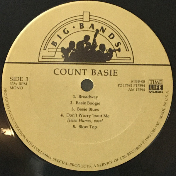 Count Basie : Big Bands: Count Basie (2xLP, Comp, Mono, Hal)