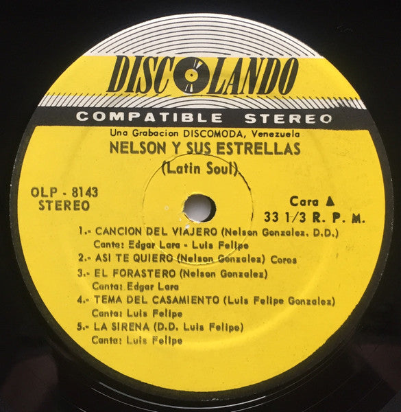 Nelson Y Sus Estrellas : Latin Soul (LP, Album)
