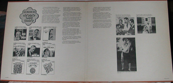 Alfonso Ortiz Tirado : Lo Mejor De Alfonso Ortiz Tirado (2xLP, Comp)