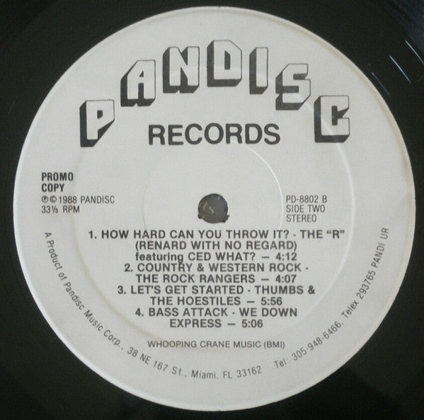 Various : The Miami Bass Wars (LP, Comp, Promo)