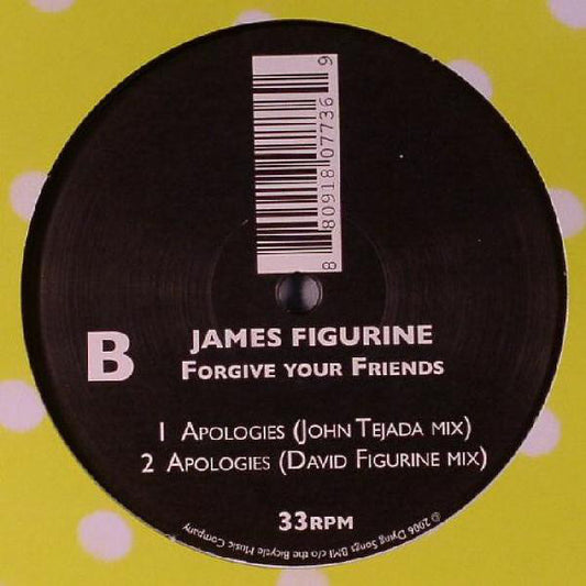 James Figurine - Forgive Your Friends vinyl record, 12" (Near Mint (NM or M-)) | Lulo Records