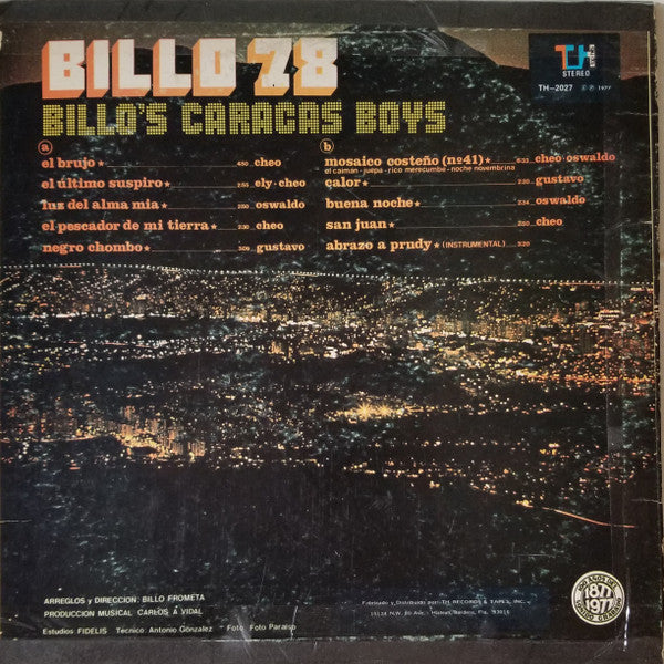 Billo's Caracas Boys : Billo 78 (LP, Album)