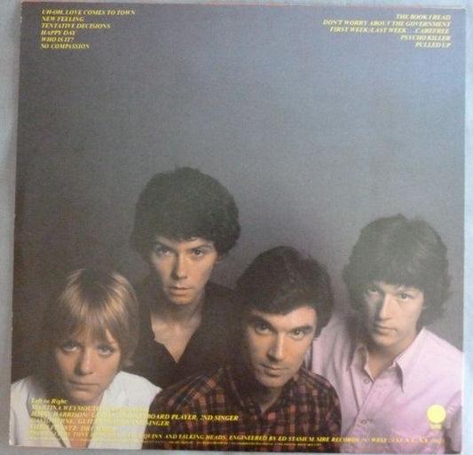 Talking Heads : Talking Heads: 77 (LP, Album, RE, Win)
