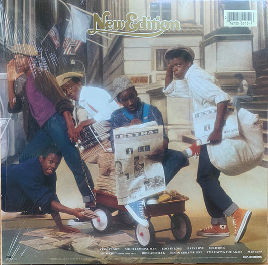 New Edition : New Edition (LP, Album, Club)