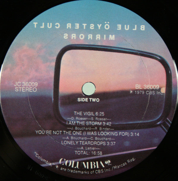 Blue Öyster Cult : Mirrors (LP, Album, Ter)