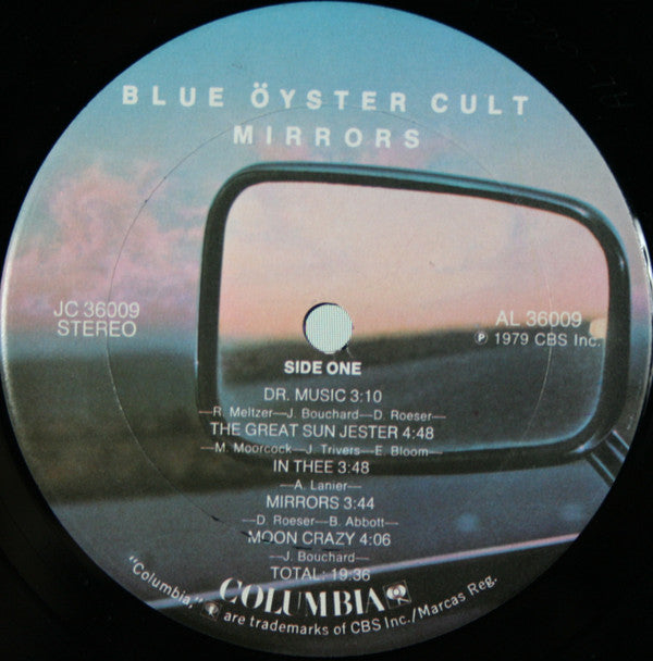 Blue Öyster Cult : Mirrors (LP, Album, Ter)
