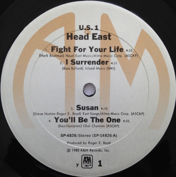 Head East : U.S. 1 (LP, Album, Ter)
