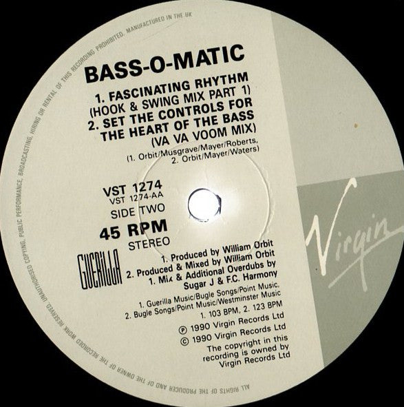 Bassomatic : Fascinating Rhythm (12")