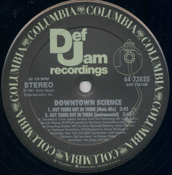 Downtown Science : Room To Breathe (12", Maxi)