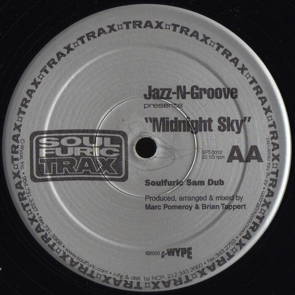 Jazz-N-Groove : Midnight Sky (12")