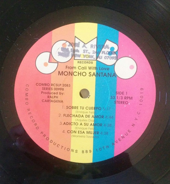 Moncho Santana : From Cali With Love (LP, Album)
