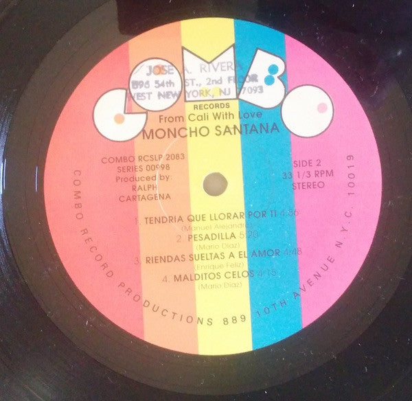 Moncho Santana : From Cali With Love (LP, Album)