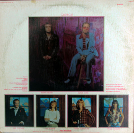 Elton John : Caribou (LP, Album, Club, RCA)