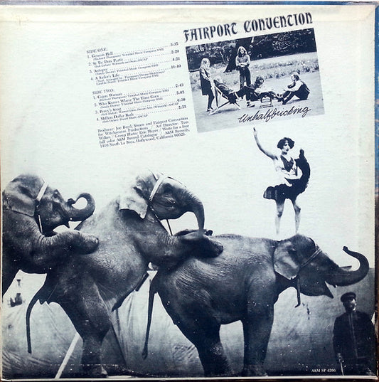 Fairport Convention : Unhalfbricking (LP, Album)