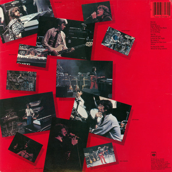 Toto : Toto IV (LP, Album, Ter)