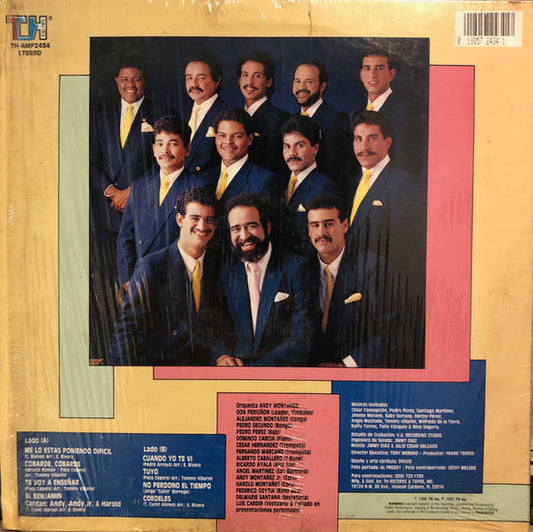 Andy Montañez Y Su Orquesta : Mejor Acompañado Que Nunca (LP, Album)