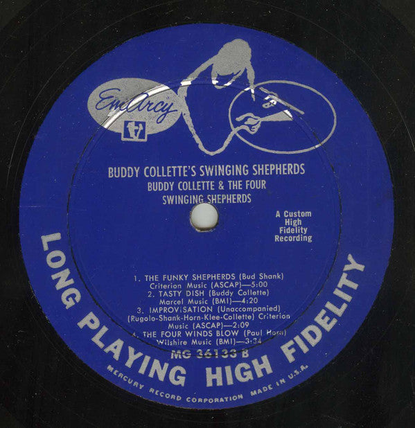 Buddy Collette And His Swinging Shepherds : Buddy Collette's Swinging Shepherds (LP, Album, Mono)