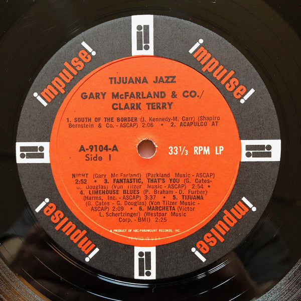 Gary McFarland & Co. / Clark Terry : Tijuana Jazz (LP, Album, Mono, Gat)