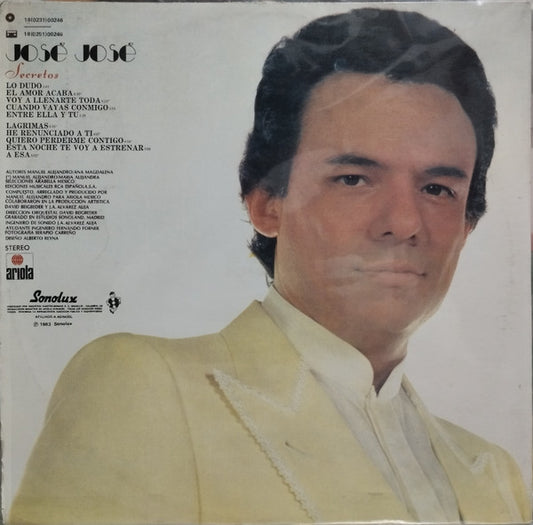 José José : Secretos (LP, Album)