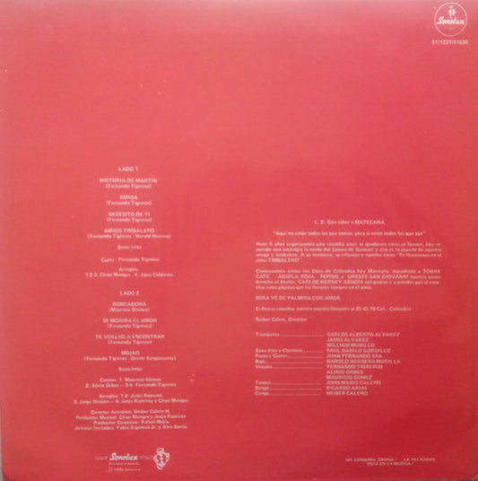 Orquesta Matecaña* : Con Sabor Matecaña (LP, Album)