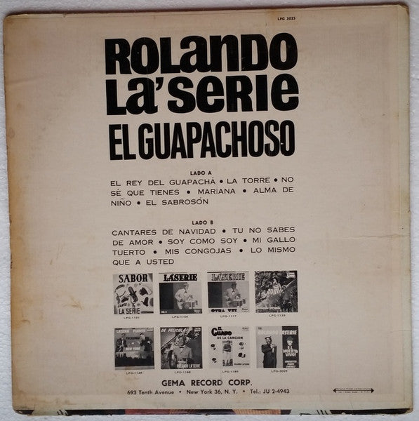 Rolando La Serie : El Guapachoso (LP, Album, Mono)