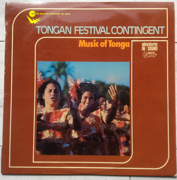 Tongan Festival Contingent : Music of Tonga, Vol. 1 (LP, Album, Mono)