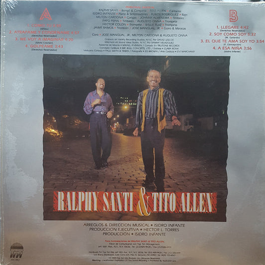 Ralphy Santi & Tito Allen : Llegare (LP, Album)