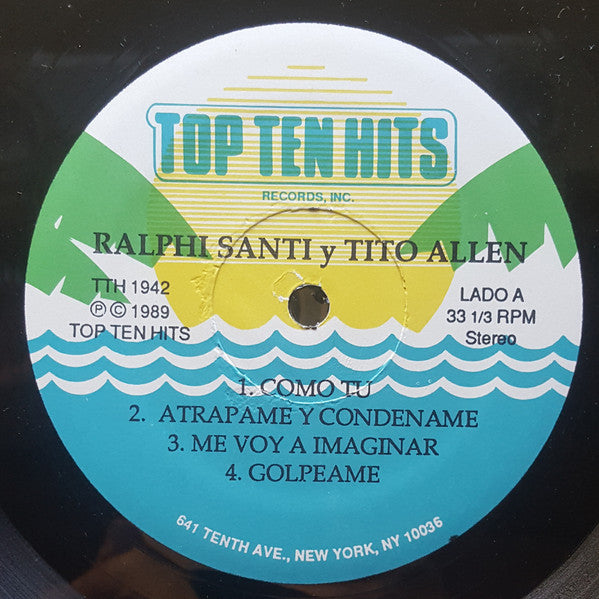 Ralphy Santi & Tito Allen : Llegare (LP, Album)