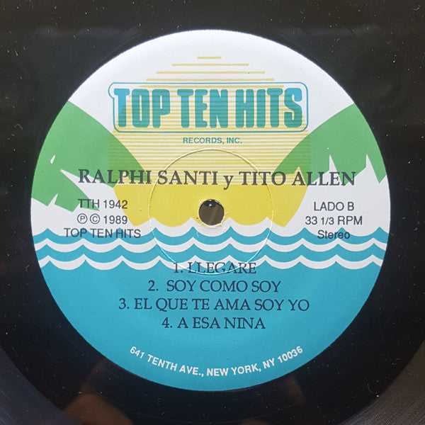Ralphy Santi & Tito Allen : Llegare (LP, Album)