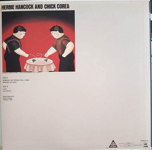 Herbie Hancock And Chick Corea : Herbie Hancock And Chick Corea (LP, Album)