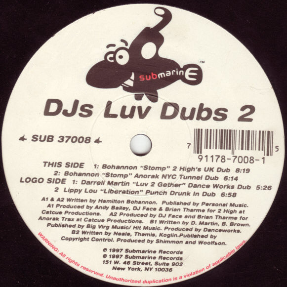 Various : DJs Luv Dubs 2 (12")
